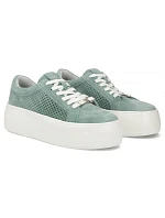 Dámske zelené semišové čižmy Filippo DP7520/26