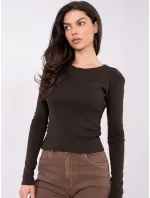 Blúzka WT BZ A1134.13 tmavohnedá