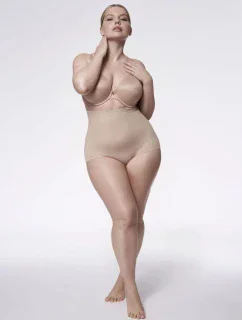 NOHAVIČKY S VYSOKÝM PÁSOM 241 BÉŽOVÁ