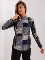 Košeľa LK KS 507450.91P tmavo modrá