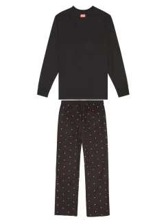 Pánske pyžamo - A07125 - 0KGAD - 900 - Diesel