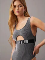 Dámske jednodielne plavky KW0KW02640 BEH black - Calvin Klein Dámske jednodielne plavky KW0KW02640 BEH black - Calvin Klein