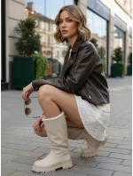 FashionStreet béžová dámska obuv ZY1272 FashionStreet béžová dámska obuv ZY1272