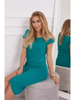 Sukienka asymetryczna jasno zielona Sukienka asymetryczna jasno zielona