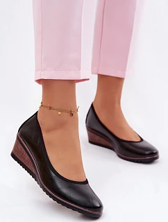 Dámske topánky na platforme Vinceza 58628 Black