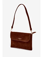 Malá Kabelka Poštká Z Eko Semiše Camel Lucelle