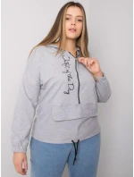 Blúzka RV BL 7179.27 sivá