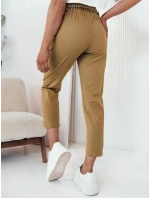 Dámske nohavice z ťavej látky ERLON FashionStreet UY2099