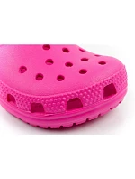 Detské sandále Crocs Classic Clog T, ružové, pohodlné, módne
