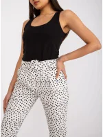 DHJ nohavice SP 12787.07P ecru