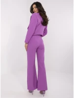 Nohavice DHJ SP 18737.08 fialové Nohavice DHJ SP 18737.08 fialové