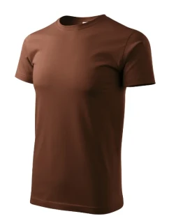 Základné tričko pre mužov čokoláda