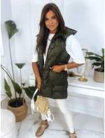 Dámska vesta WENDY zelená FashionStreet TY2827 Dámska vesta WENDY zelená FashionStreet TY2827