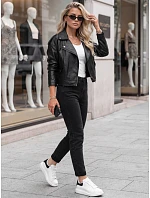 Dámske džínsy Mom Fit s vysokým pásom, čierne, FashionStreet ZY3115 Dámske džínsy Mom Fit s vysokým pásom, čierne, FashionStreet ZY3115
