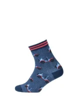Chlapčenské vzorované ponožky Wola U24.P01;W24.P01 21-26 Chlapčenské vzorované ponožky Wola U24.P01;W24.P01 21-26
