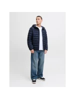 Jack&Jones pánska páperová bunda JJEBRADLEY LIGHT PUFFER HOOD NOOS 12280970 SKY CAPTAIN