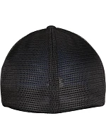 Flexfit 360/360T 6-panelová sieťovaná čiapka s šiltom 55.0360 čierna Flexfit 360/360T 6-panelová sieťovaná čiapka s šiltom 55.0360 čierna