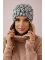 Čiapka K156 sivá + fialová