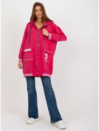 Dámska mikina RV BL 8149.91P fuchsiová - FPrice