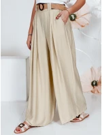 Dámske nohavice MIRELOU beige FashionStreet UY2716 Dámske nohavice MIRELOU beige FashionStreet UY2716