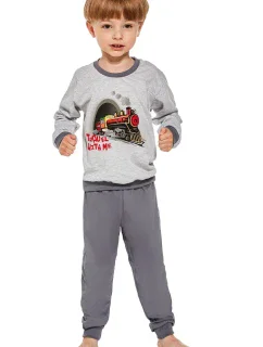 Chlapčenské pyžamo 478/145 Vlak - CORNETTE