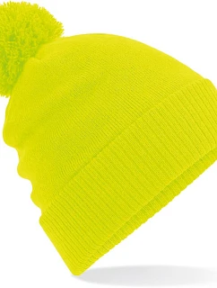 Beechfield B 439 Pletená čiapka „Thermal Snowstar®“ 53.0439 fluorescenčná žltá
