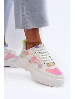 Sneakersy Damskie Big Star NN274359 Memory Foam System Multikolor
