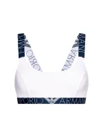 Bralette športová podprsenka 163651 1P227 0010 biela - Emporio Armani