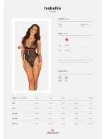 Zmyselné body Isabellia teddy - Obsessive Zmyselné body Isabellia teddy - Obsessive