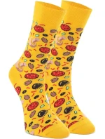 Pánske ponožky Pizza Multicolour - Crea Socks Pánske ponožky Pizza Multicolour - Crea Socks