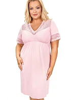 Nočná košeľa plus size model 228604 Donna Nočná košeľa plus size model 228604 Donna