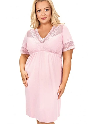 Nočná košeľa plus size model 228604 Donna Nočná košeľa plus size model 228604 Donna