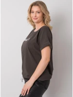 Blúzka RV BZ 6578.15P tmavá khaki