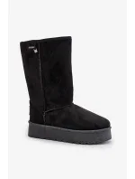 Vysoké tenisky na platforme Big Star OO274895 Black