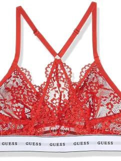 Dámska čipkovaná podprsenka - O97C02PZ01C- G587- Red - Guess