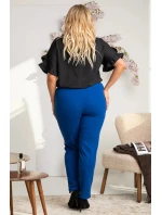 Dámske nohavice Z726 Kr. modrá - Karko