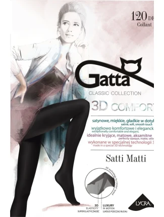 SATT MATTI 120 - Pančuchové nohavice 3D 120 DEN - GATTA