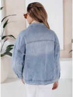 Dámska džínsová bunda DENZARIA modrá FashionStreet TY4905 Dámska džínsová bunda DENZARIA modrá FashionStreet TY4905