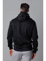 Čierna pánska rozopínacia mikina s kapucňou (68B2008-3) Čierna pánska rozopínacia mikina s kapucňou (68B2008-3)