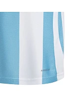 Detské tričko adidas Striped 24 Jersey white and blue IW2137