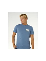 Pánske tričko RIP CURL Pacific Rinse Sunrise Tee, modré Pánske tričko RIP CURL Pacific Rinse Sunrise Tee, modré