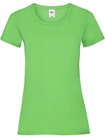 Fruit of the Loom Lady-Fit Valueweight T Dámske tričko 16.1372 limetková Fruit of the Loom Lady-Fit Valueweight T Dámske tričko 16.1372 limetková