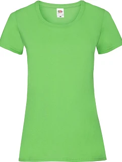 Fruit of the Loom Lady-Fit Valueweight T Dámske tričko 16.1372 limetková