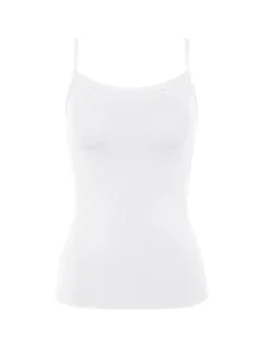 Dámske tričko Sense of Modal Spaghetti Top - WHITE - white 0003 - TRIUMPH