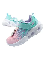 Skechers Color Breeze LED Detská športová obuv pre dievčatá Tyrkysová Skechers Color Breeze LED Detská športová obuv pre dievčatá Tyrkysová
