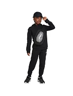Detské fleecové nohavice Nike Club Black FD3019 010 Detské fleecové nohavice Nike Club Black FD3019 010