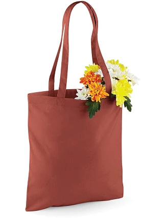 Westford Mill W 101 Bavlnená taška „Bag for Life“ 50.0101 oranžová hrdzavá