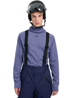 Pánska termo mikina 4F M100 denim 4FWAW25UBRUM100 32S pánska