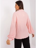 Košeľa LK KS 509347.76 svetlo ružová