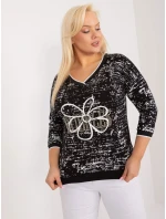 Blúzka RV BZ 9442.27 čierna farba